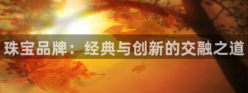 新航娱乐旗下艺人列表：珠宝品牌：经典与创新的交融之道